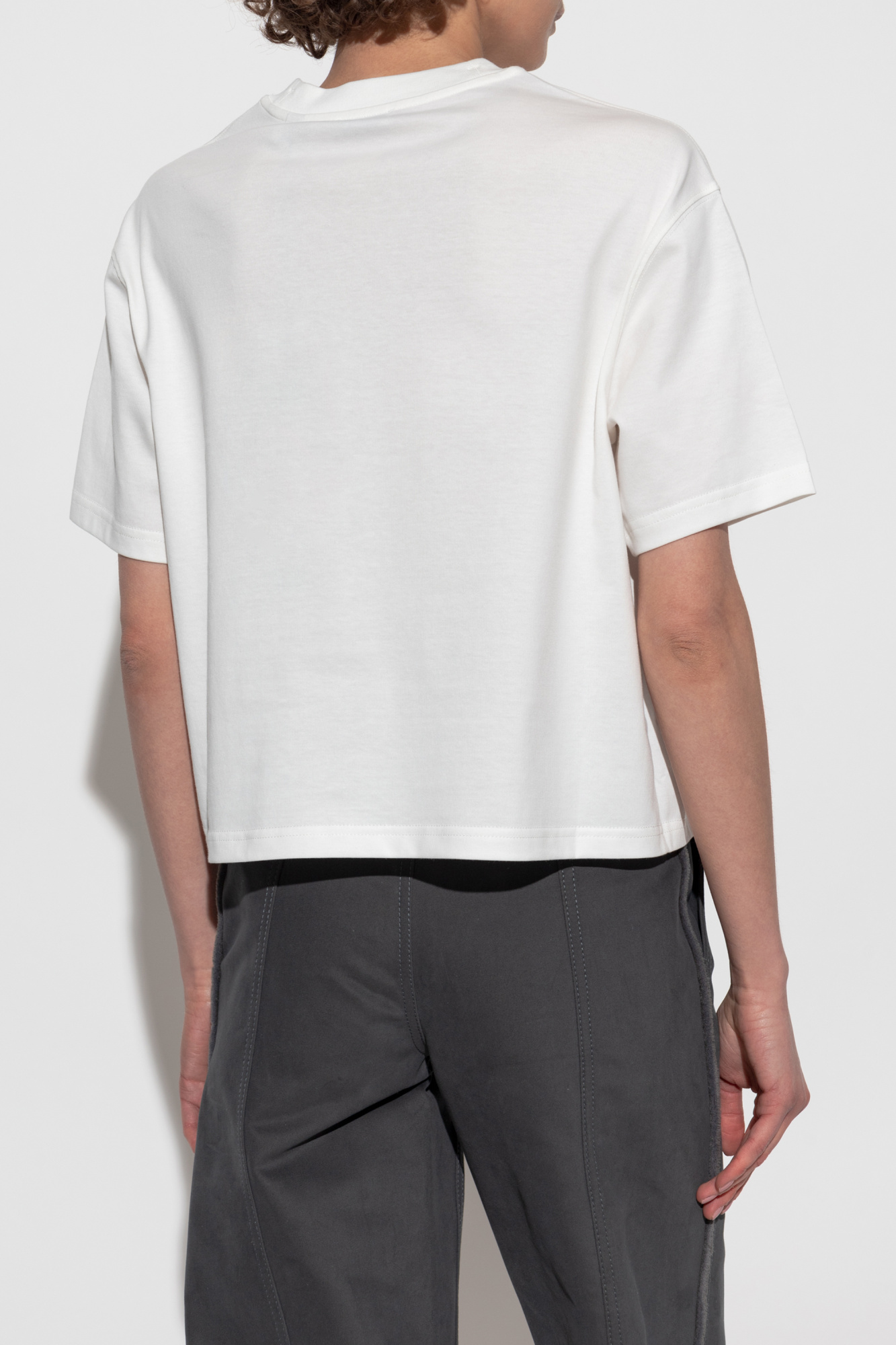 BURBERRY Tシャツ ホワイト/レッド/ブラック BURBERRY バーバリー レディース ブランド Tシャツ 半袖 ロゴ